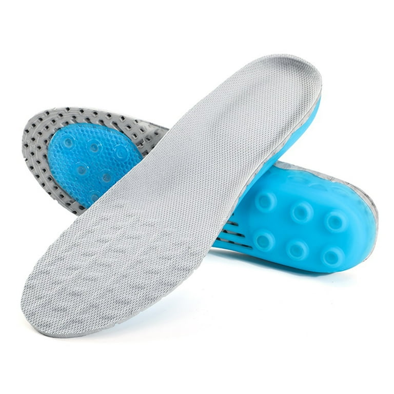 XINIFOOT Silica Gel Sport Shoe Insole, High-Impact Spring