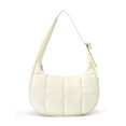 thumbnail image 1 of XINLANER Small Crescent Puffer Purse Shoulder Bag for Women Nylon Quilted Purses Bag Adjustable Shoulder Strap Puffy bag, 1 of 5