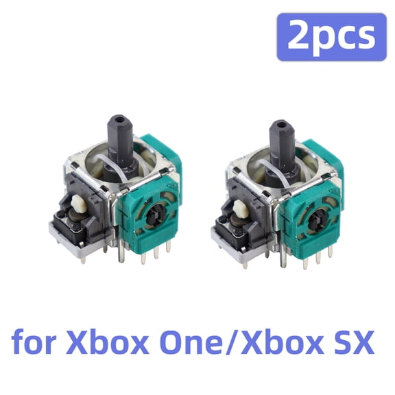 XINLANKE 2Pcs 3D Analog Joystick Module, Stick Drift Fix Replacement Parts for PS5 PS4 Switch Pro Xbox Series X/S Controllers