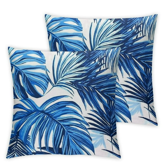 XINLUO 18" x 18" Throw Pillow covers, 2 Count, Waterproof Decorative Pillow covers