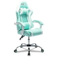 thumbnail image 1 of ALEAVIC Ergonomic Gaming Chair Computer Gaming Chair for Adults, Light Blue, 1 of 8