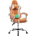 thumbnail image 1 of ALEAVIC Gaming Chair for Adult, Ergonomic Computer Chair Swivel Desk Chair, Orange, 1 of 7