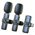 thumbnail image 1 of XINNIUT Wireless Lavalier Microphones with Noise Cancellation for iPhone Android - 2 Mini Mics for Youtube Podcast Interview Vlog Livestreaming, 1 of 7