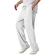 thumbnail image 1 of XINPING Big Mens Casual Pants Slim Fit Machine Washable Pants Quick Dry Streetwear Joggers Beach Vacation Trousers, 1 of 9