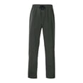 thumbnail image 1 of XINPING Big and Tall Pants for Men Regular Fit Travel Casual Pants Elastic Waist Drawstring Pants Y2k Wide Leg Pants with Pockets, 1 of 8