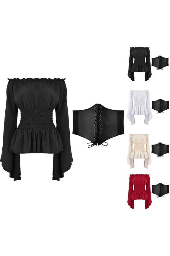 Corset Top - Sexy Push-Up Shapewear for Waist and Belly, Gel Bone Base for Comfort and Support Halloween Comfort and Style