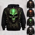thumbnail image 1 of XINPING Graphic Hoodies for Men Funny Novelty Pullover Sweatshirt Xmas Gifts Black red Anime Hoodie Cool Designs Rapper Casual Unique Printed Design Sweatshirt, 1 of 4