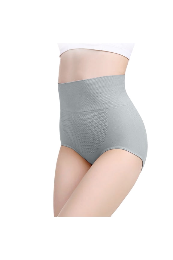 Ladies High Waist Body Shaping Shapewear Plus Size Lifter Underwear Tummy Control Panties
