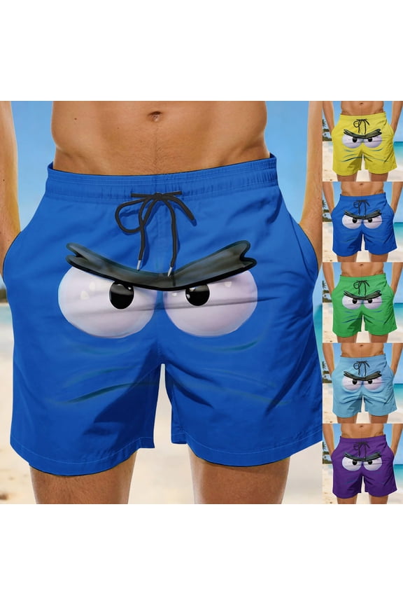 Men Plus Size Beach Shorts 4x Fashion Hawaiian Print Quick-Dry Spring Break Swim Trunks with Pockets Upf 50+ Sun Protection Mens Summer Clothes