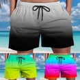 thumbnail image 1 of XINPING Men Plus Size Swim Trunks Loose Fit Floral Swim Trunks Quick-Dry Surf Board Shorts with Pockets Anti-Chafe Mens Summer Clothes, 1 of 5
