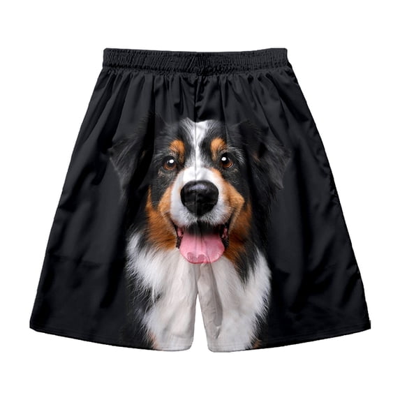 XINPING Men Shorts Casual Retro Floral Swim Trunks Quick Dry Beach Swimming Shorts with Pockets Upf 50+ Sun Protection Swimwear Bathing Suits