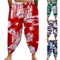 thumbnail image 1 of XINPING Men Shorts Slim Fit Floral Swim Trunks Quick Dry 4th Of July Swim Trunks with Pockets Anti-Chafe Swimwear Bathing Suits, 1 of 8