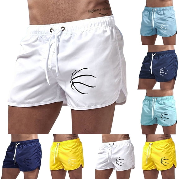 XINPING Men's Board Shorts with Four-Way Stretch Breathable Hawaiian Print Quick Dry Spring Break Swim Trunks with Pockets Upf 50+ Sun Protection Mens Summer Clothes
