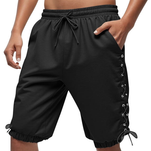 XINPING Men's Pull-On Pants, Elastic Waist Trousers, Mens Comfort Breathable Pants for Everyday Casual Wear and Outdoor Activitie