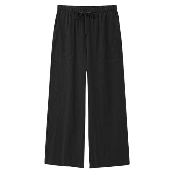 XINPING Mens Casual Dress Pants Big and Tall Relaxed Fit Jogger Casual Pants Baggy Travel Performance Jogging Trousers Pant