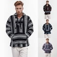 thumbnail image 1 of XINPING Mexican Hoodie – Classic Rug Pullover Sweater Hoodie for Men & Women Plus Size Hippie Surf Poncho Sweater Sweatshirt Pullover Unisex, 1 of 4