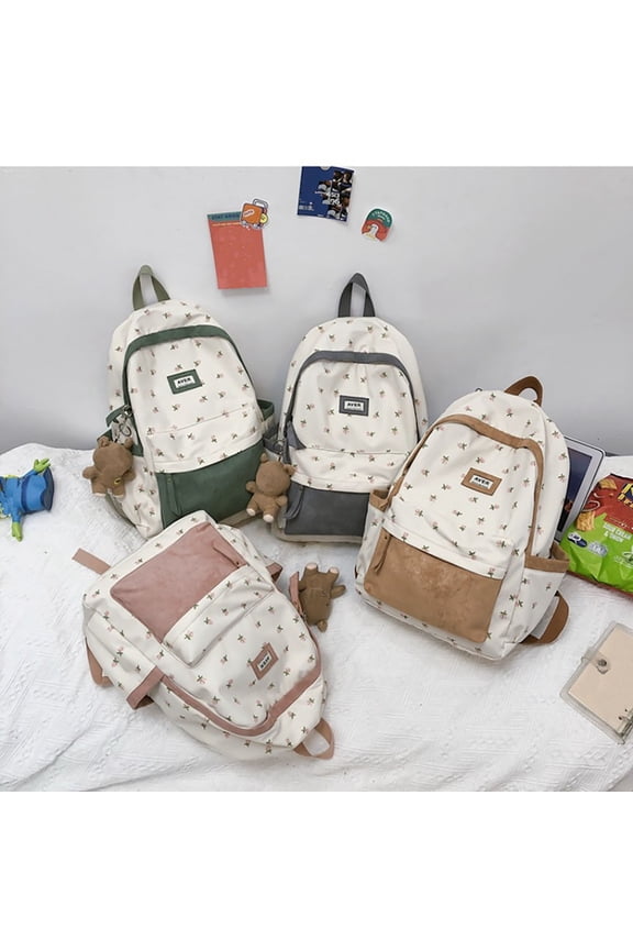Solid Color School Bag for Ages 3rd 4th 5th 6th Primary School Lightweight Backpack for Outings Playground Daycare