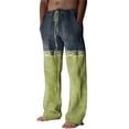 thumbnail image 1 of XINPING Summer Pants for Men 33x29 Athletic Fit Lounge Pants Breathable Pleated Slacks Summer Beach Trousers, 1 of 9