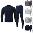 thumbnail image 1 of XINPING Thermal Underwear for Men Long Johns Set, Lined Moisture Wicking 4 Way Stretch, Quick Dry Base Layer Top Bottom, Ideal for Skiing Running and Outdoor, 1 of 8
