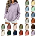 thumbnail image 1 of XINPING Women Leopard Hoodies Oversized Cheetah Print Sweatshirt Hooded Long Sleeve Stretchy Soft 2000s Pullover Tops Y2k Graphic Hoodies, 1 of 5