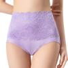 XINPING Women's Lace Overlay Lifting Underwear High Waisted Briefs Stretchy Breathable Comfy Panties Lightweight Full Coverage Shaping Underpants