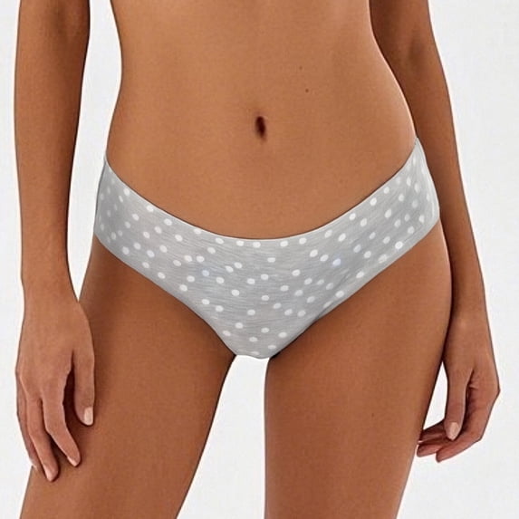 XINPING Women's Period Brief Bikini Underwear Cute Breathable Stretch Comfy Leak Proof Menstrual Panties for Ladies