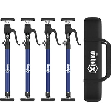 XINQIAO Cabinet Jacks for Installing Cabinets, Heavy Duty Third Hand Tools Adjustable Support Pole from 23.6 in to 45.3 in, 4 PCS