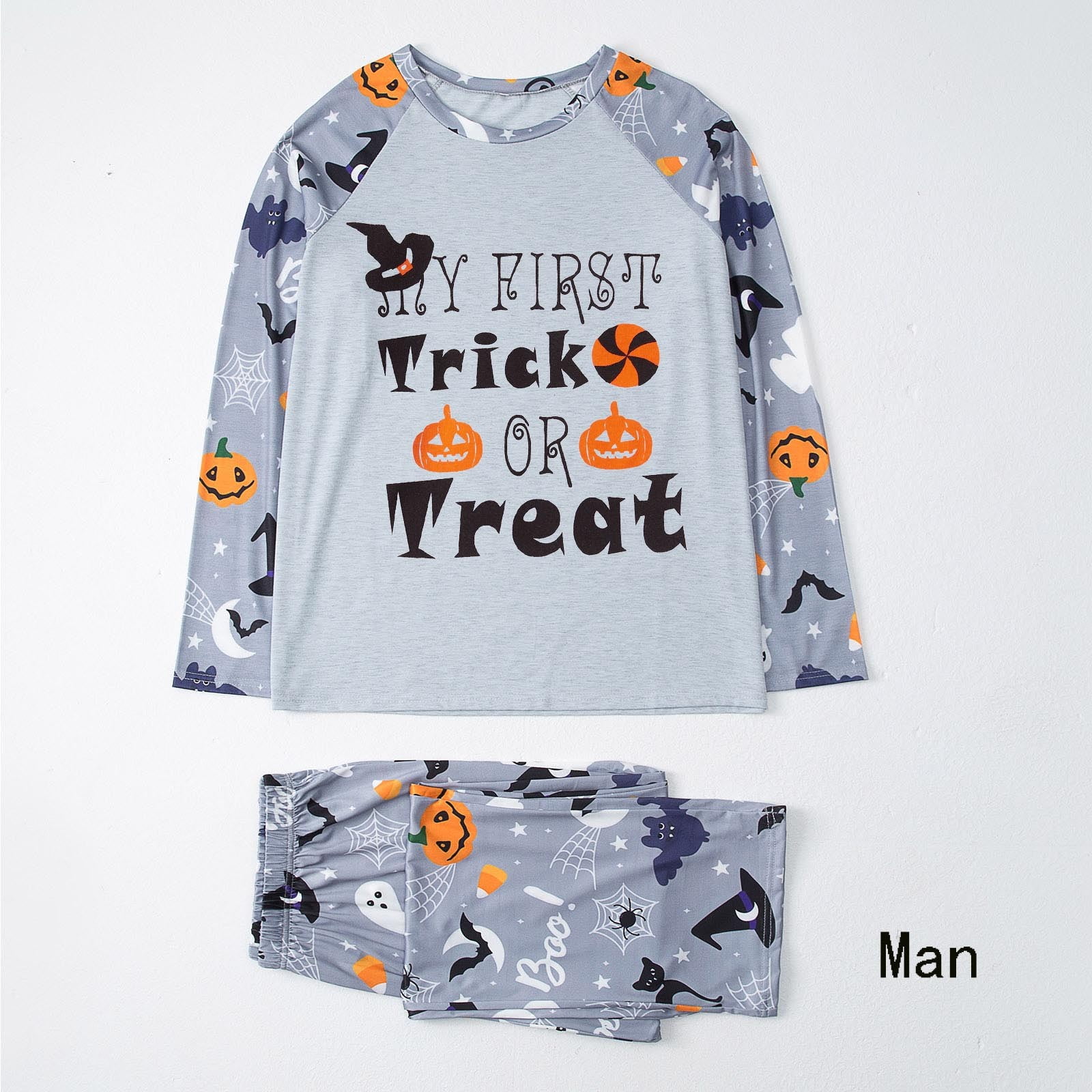 XINQITE Family Matching Halloween Pajamas Set, Cute Halloween Graphic
