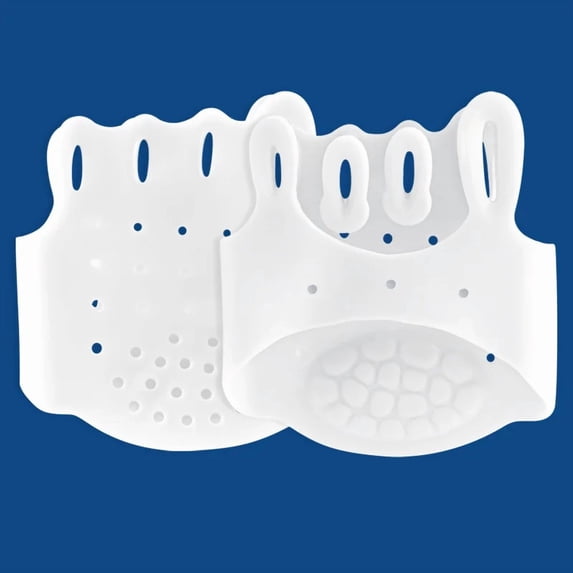 XINRUI 2PCS Gel Bunion Corrector Toe Separators – Orthopedic Silicone Hallux Valgus Spacers & Forefoot Pads for Pain Relief.