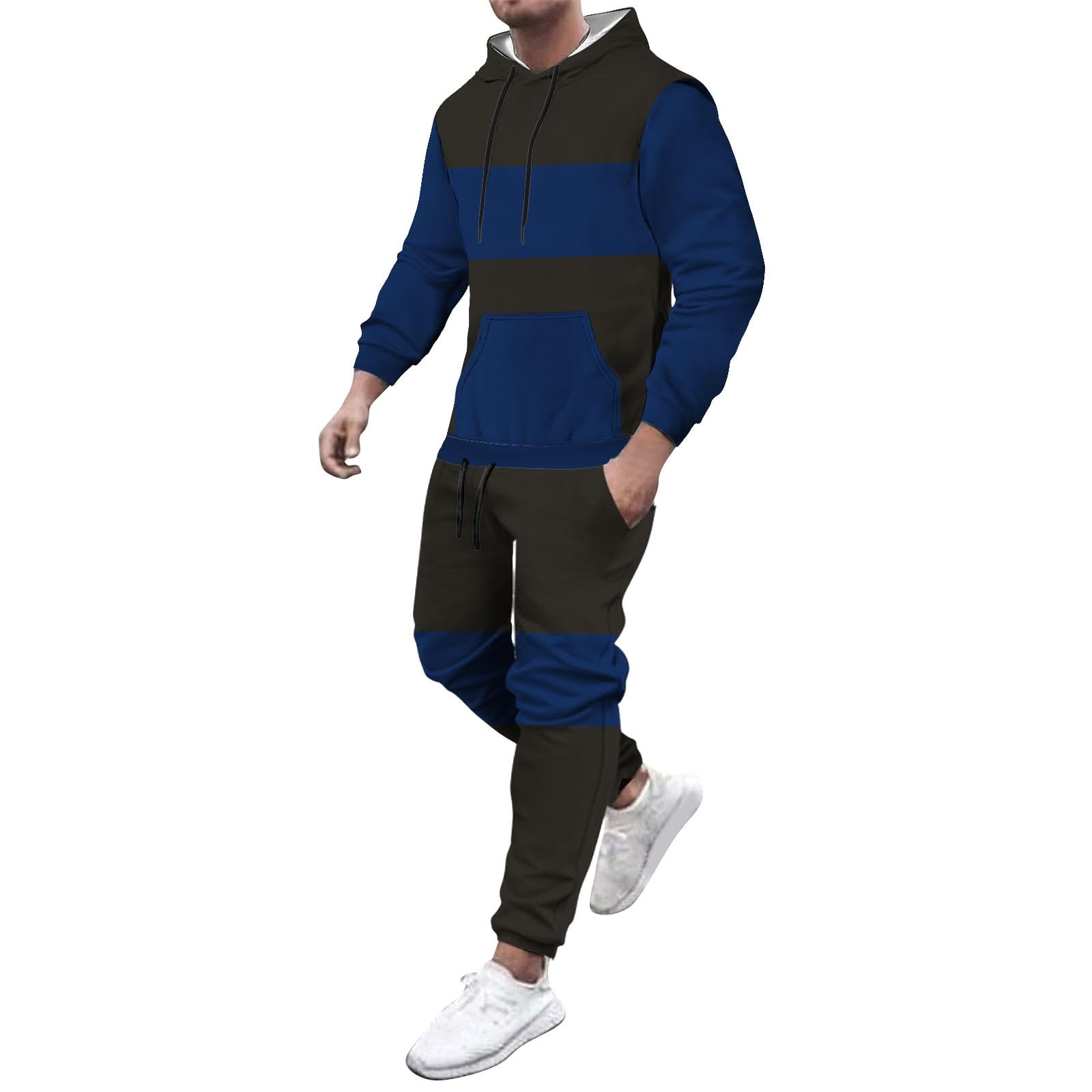 XINSDOAKK Men's Sweatsuits Sweatsuits for Men Mens Sweat Suit Set