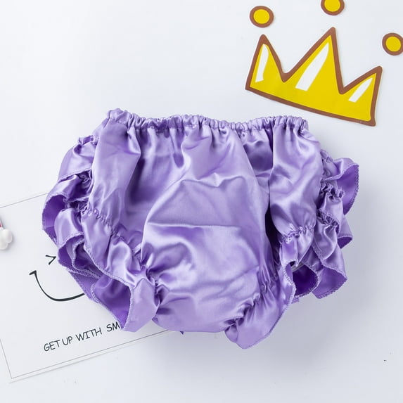XINSHIDE Toddler Baby Girl Bowknot Ruffle Bloomer Nappy Underwear Panty Diaper Baby Girl Clothes