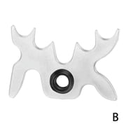 XINXI 1PCS Plastic Snooker Billiards Cue Rack Bridge Head Billiards Cross Antlers Rod Holder Pool Cue Stick Frame Pole Rack Rod Accessor E7J8