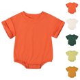 thumbnail image 1 of XINXIAOO Baby Girl Clothes Casaul Short Sleeve Bodysuits Romper Cute Baby Girl Outfit 18-24 Months Boy Clothes, 1 of 4