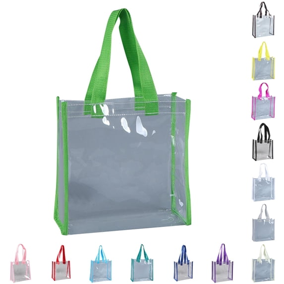XINXIAOO Clear Tote Bag, Fashionable Shoulder Handbag for Beach, Shopping, Gym & Travel