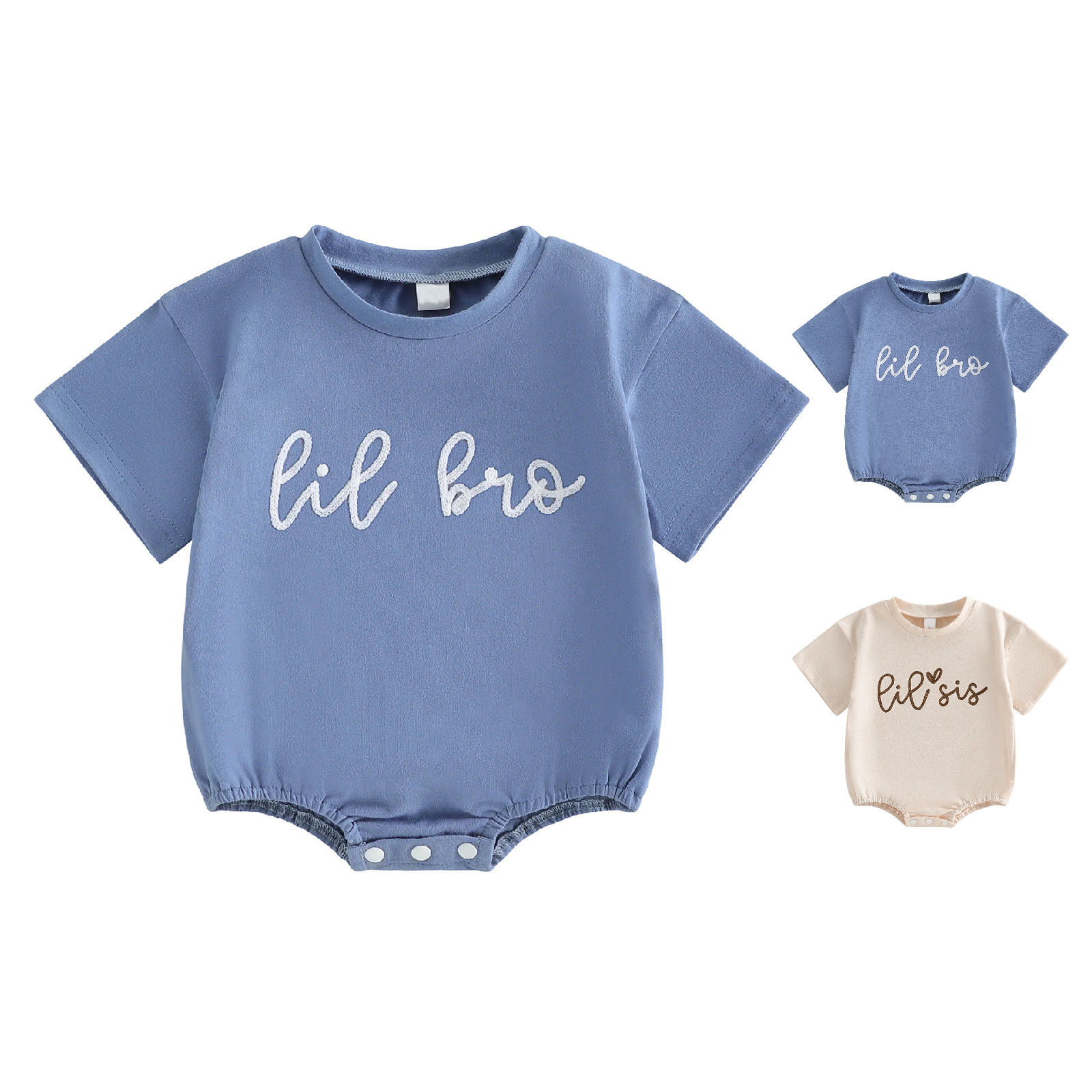 XINXIAOO Clothes Comfortable Short Sleeve Bodysuits Romper Outfits Baby Girl 3-6 Months Girl Clothes