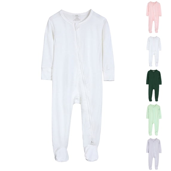 XINXIAOO Clothes for Boys Girls Soft Long Sleeve Bodysuits Romper Outfits Baby Girl Bodysuit 18-24 Months