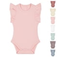 thumbnail image 1 of XINXIAOO Clothes for Boys Girls Soft Sleeveless Bodysuits Romper Outfit Bodysuit 0-3 Months, 1 of 3