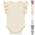 thumbnail image 1 of XINXIAOO Clothes for Boys Girls Soft Sleeveless Bodysuits Romper Outfits Baby Girl 9-12 Months Baby Clothes, 1 of 3