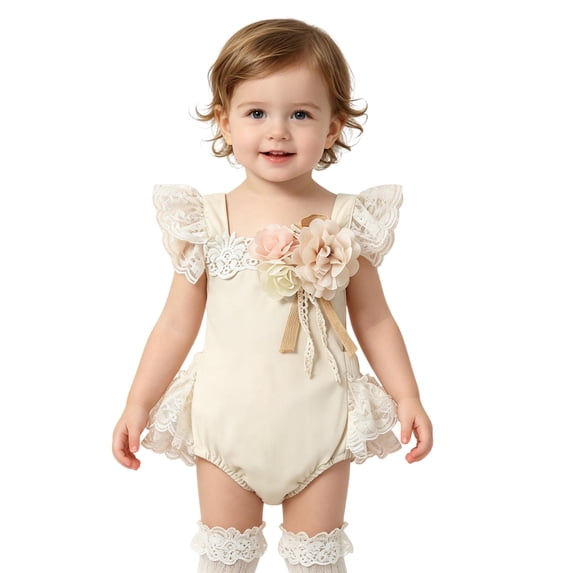 XINXIAOO Clothes for Boys Girls Soft Sleeveless Bodysuits Romper Summer Outfit 18-24 Months Baby Girl Clothes