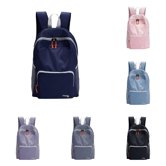 XINXIAOO Folding Portable Backpack for Work & Travel, Large Capacity Lightweight Outdoor Bag