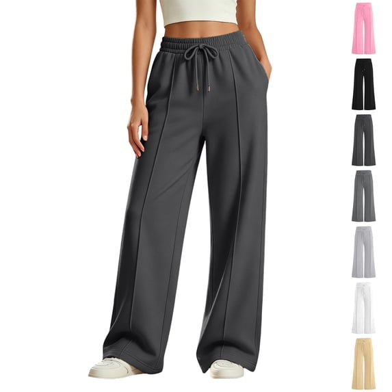 XINXIAOO Girls Boys Girls Uniform Pants Straight Leg Pants for School Casual Back to School Clothes Boys Girls Size 13-14 Years Pants