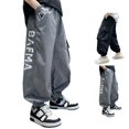 thumbnail image 1 of XINXIAOO Girls Boys School Uniform Pants Straight Leg with Pockets Formal Girls Boys Golf Pants Boys Girls Pants Size 8-9 Years, 1 of 4