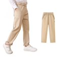 thumbnail image 1 of XINXIAOO Girls Boys Uniform Pants Straight Leg Pants for School Lightweight Girls Boys Golf Pants Girls Boys Uniform Pants Size 7-8 Years, 1 of 8