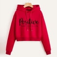 thumbnail image 1 of XINXIAOO Hoodies Sweatshirt for Women Long Sleeve Hoodie Lightweight Pullover for Women Oversized Hoodies for Women Red Sweatshirt for Women Women's Fall Jacket Trendy Womens Clothes, 1 of 5