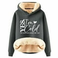 thumbnail image 1 of XINXIAOO Hoodies Sweatshirt for Women Long Sleeve Hoodie Pullover Hoodies for Women Unisex Hoodie Dark Gray Hoodies Woman Womens Fall Outfits Cute Womens Clothes, 1 of 4