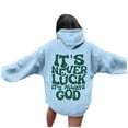 thumbnail image 1 of XINXIAOO Hoodies Sweatshirt for Women Long Sleeve Womens Pullover Sweatshirts Graphic Hoodie Light Purple Sweater Fall Outfits for Women Streetwear Clothes, 1 of 5