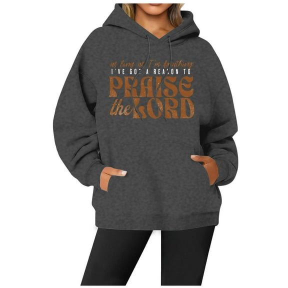 XINXIAOO Hoodies Sweatshirt for Women Jesus Loves You Hoodies Graphic Hoodie Oversized Pullover Sweatshirt Womens Fall Clothing Trending Fashion