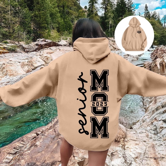 XINXIAOO Hoodies Sweatshirt for Women Long Sleeve Hoodie Pullover Hoodies for Women Baggy Hoodies Khaki Hoodie Fall Hoodies Daily Wear