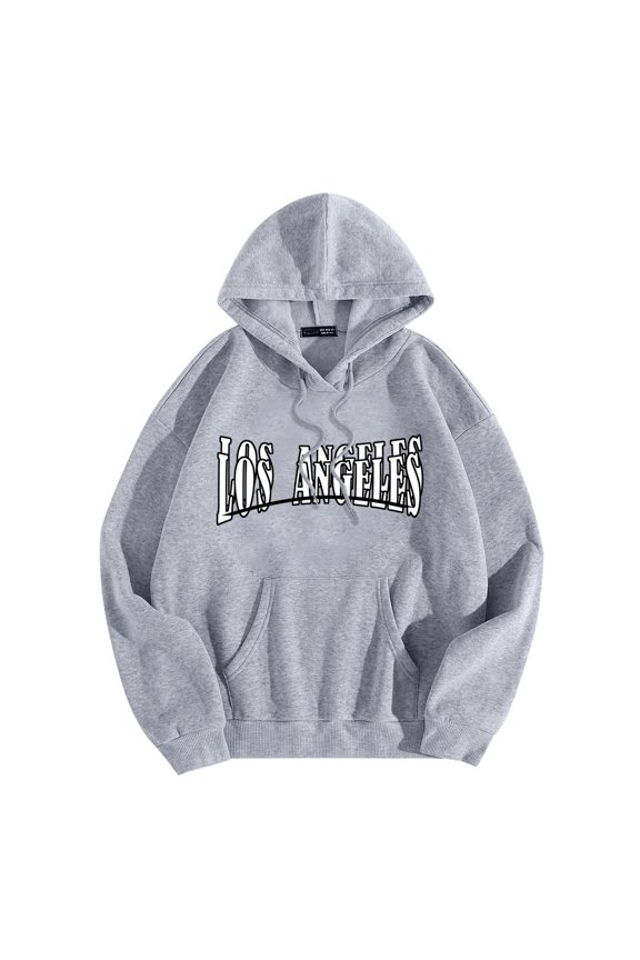 Hoodies Sweatshirt for Women Long Sleeve Hoodie Women Pullover Cozy Sweatshirts for Women Grey Sweatshirts Women's Fall Clothes College Wear
