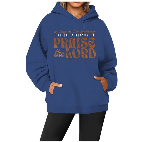 XINXIAOO Hoodies for Women Jesus Loves You Hoodie Graphic Hoodie Oversized Pullover Hoodies Women's Fall Clothes Teens Clothes